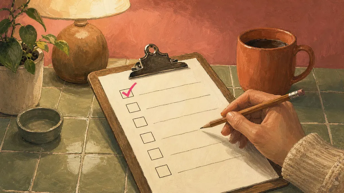 Checklist graphic of steps to try when a social story isn't working for a child