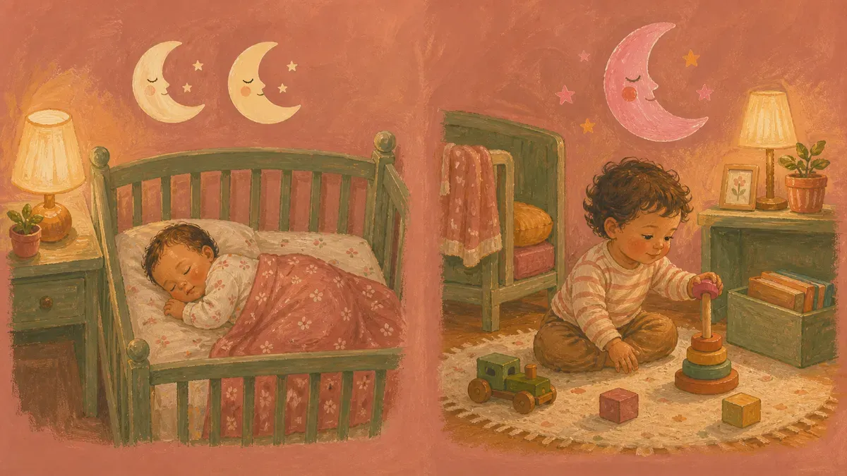 Comparison of nap and wake windows for babies and toddlers at different ages
